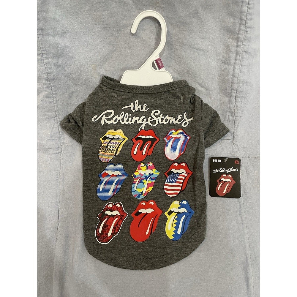NEW The Rolling Stone - Evolution - Pet Dog Animal T-Shirt Costume - Size XS